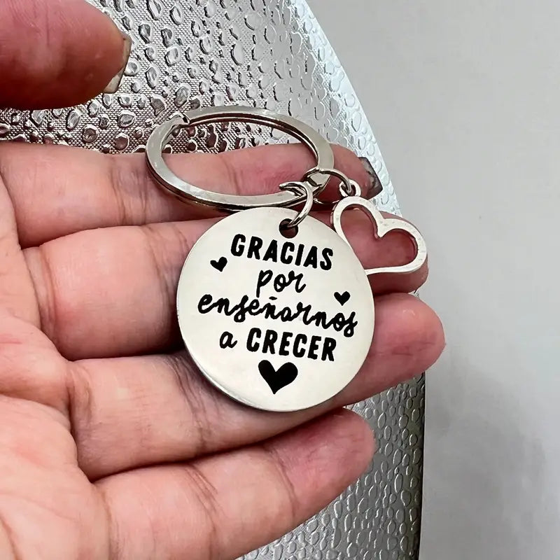 "Siempre Unido a Ti" pack de 2 Llaveros personalizados + box de regalo