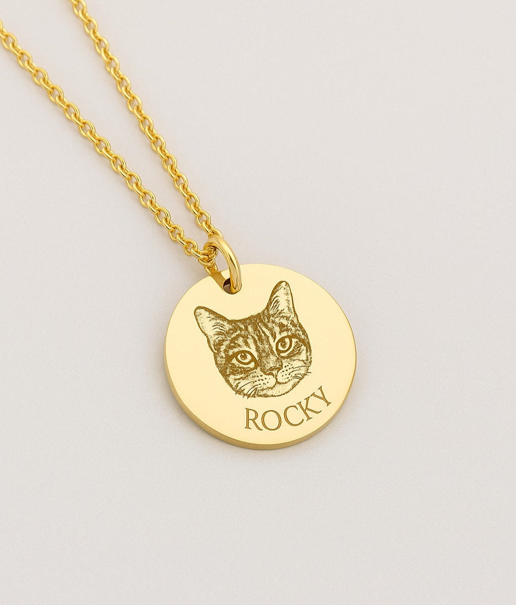 "Conexión Infinita" Collar circular personalizado + box de regalo