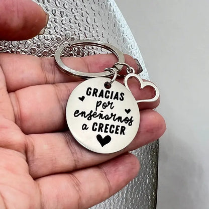 "Siempre Unido a Ti" pack de 2 Llaveros personalizados + box de regalo