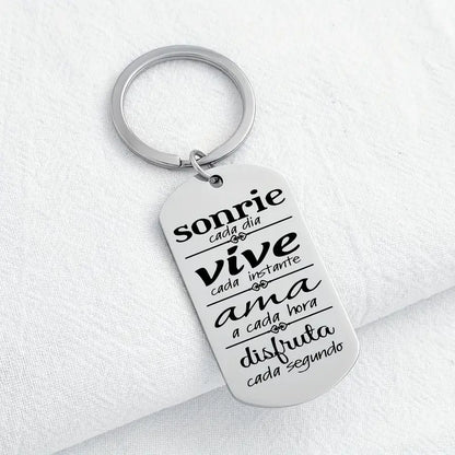 "Siempre Unido a Ti" pack de 2 Llaveros personalizados + box de regalo