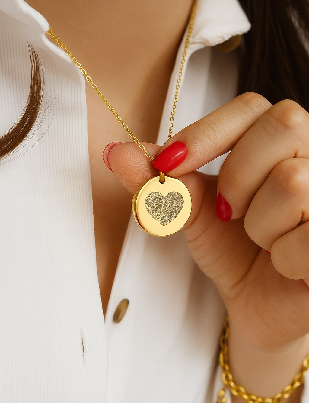 "Conexión Infinita" Collar circular personalizado + box de regalo