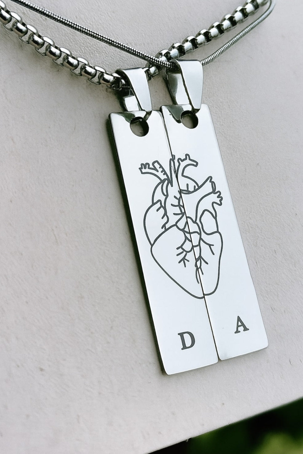 "Vínculo Infinito"  Collar personalizado + box de regalo