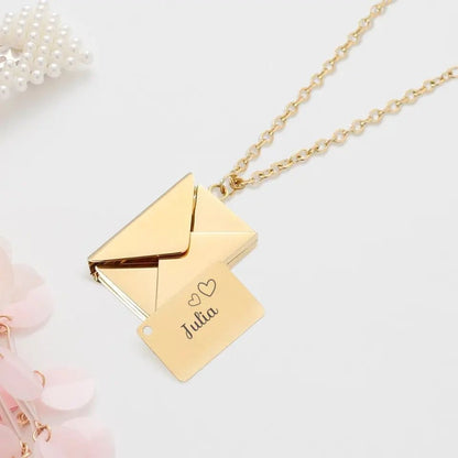 “Mensaje Eterno” Collar personalizado + box de regalo