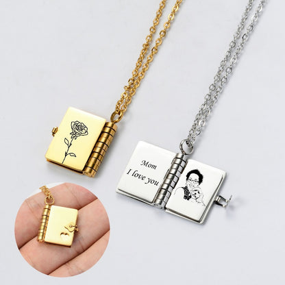 “Historia de Amor” Collar personalizado + box de regalo