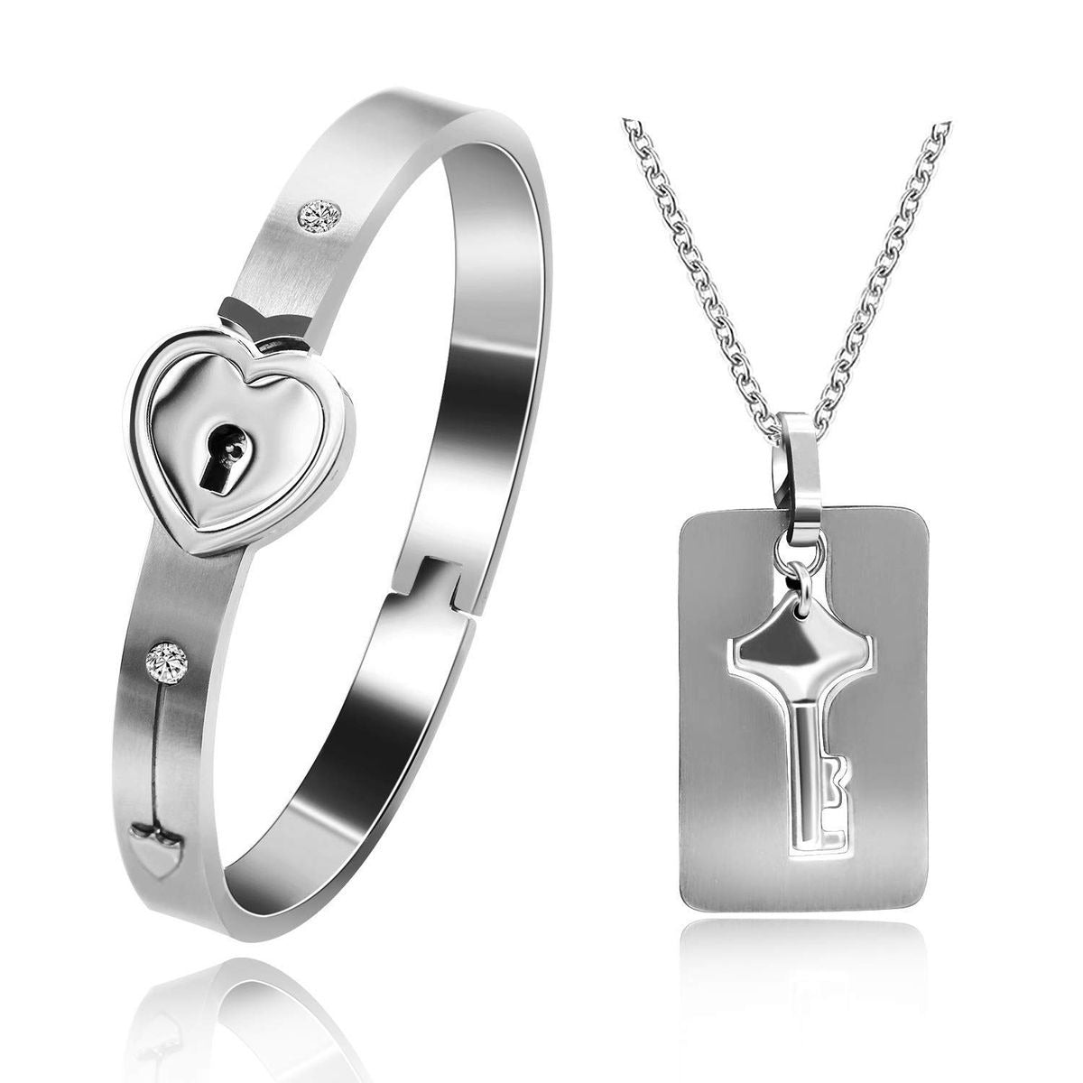 “Llave Eterna” Set de Pareja (Él y Ella) + Box de Regalo Exclusivo