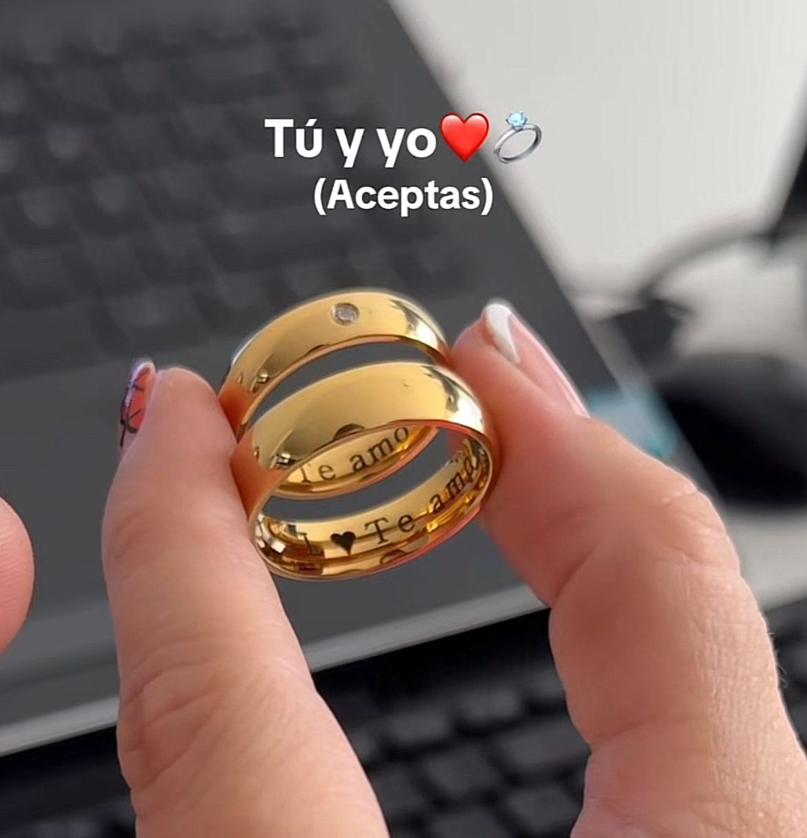 “Promesa Eterna” Anillo personalizado + box de regalo
